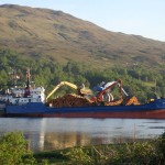 MV Burhou, Summers day, Corpach